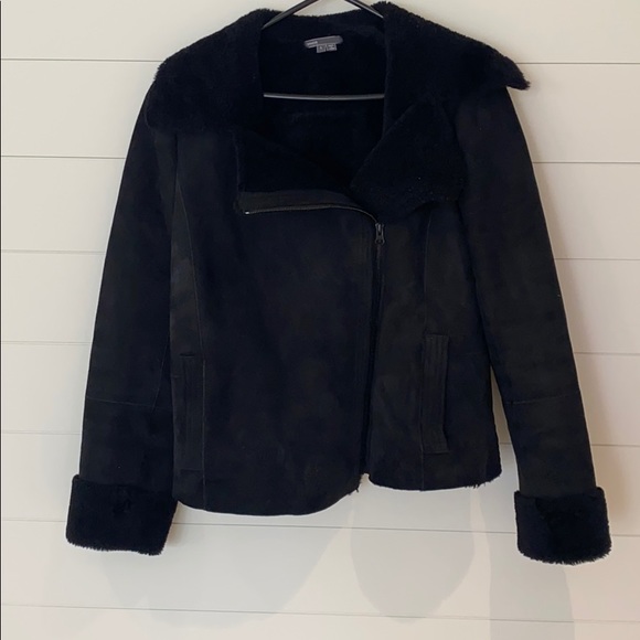 Vince Genuine Shearling Jacket - Picture 4 of 6